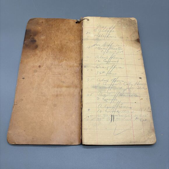 Antique Late 1800s Handwritten Want Book Ledger General Store Farm Records - Picture 13 of 16